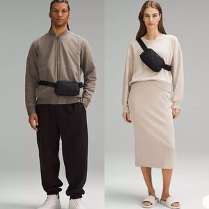 🖤Lululemon Black Waist Bag – Fanny pack One Size